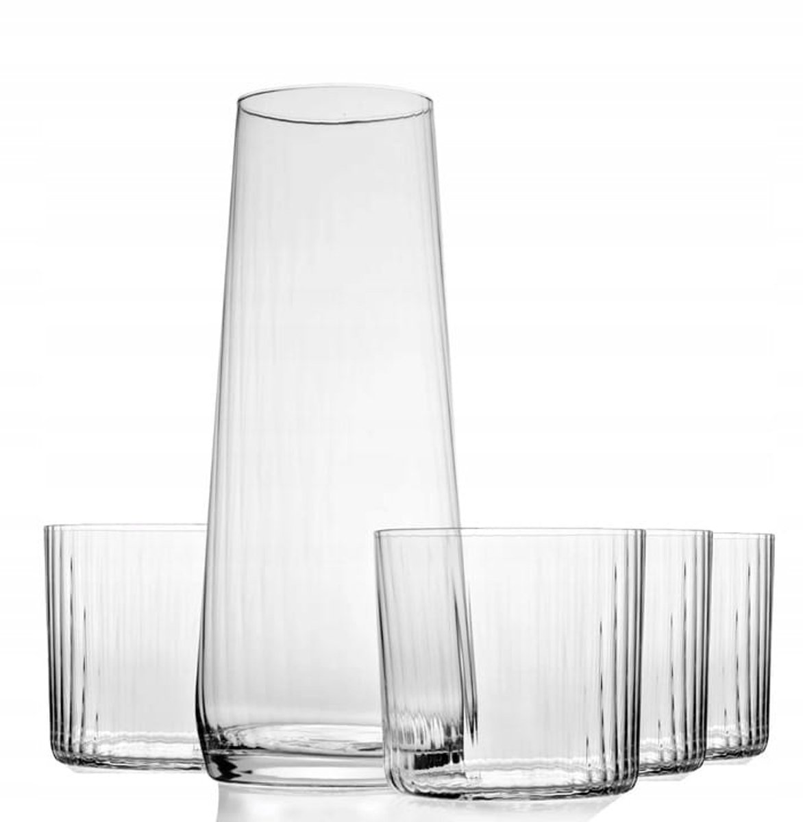 Krosno Lumi Karaf- en glazenset - 5-delig - Elegant en functioneel
