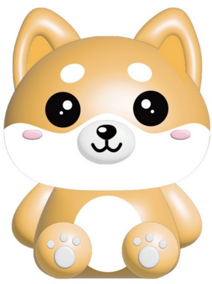 iTotal XL 3D Puzzle Eraser GUM “SHIBA”5x4x6cm