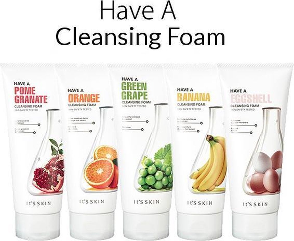 It's Skin Have A Banana Cleansing Foam Piano For Face Wash From