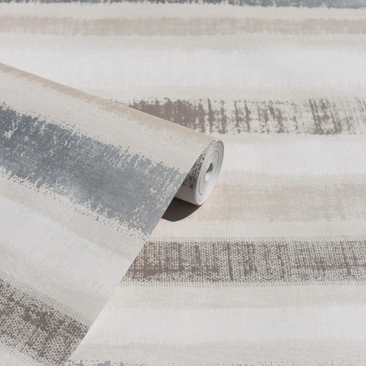 Arthouse Journeys Painted Stripe Chalk Grijs Behang 610603