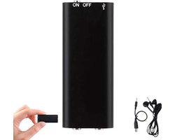 Ultra Dunne Spion Microfoon - Geluidsrecorder - Spy Recorder - 4Gb - Audio Recorder