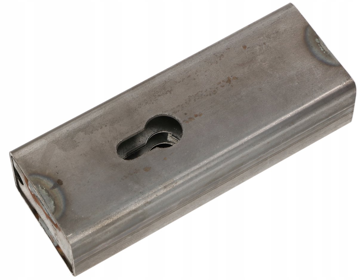 Kast met ZW2-sleuf en cilindergat 40x60x170mm