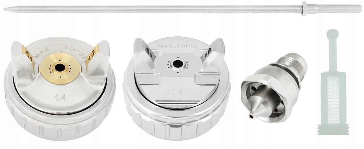 LEADER HVLP spuitpistoolmondstuk 1,4 mm met tankfilter