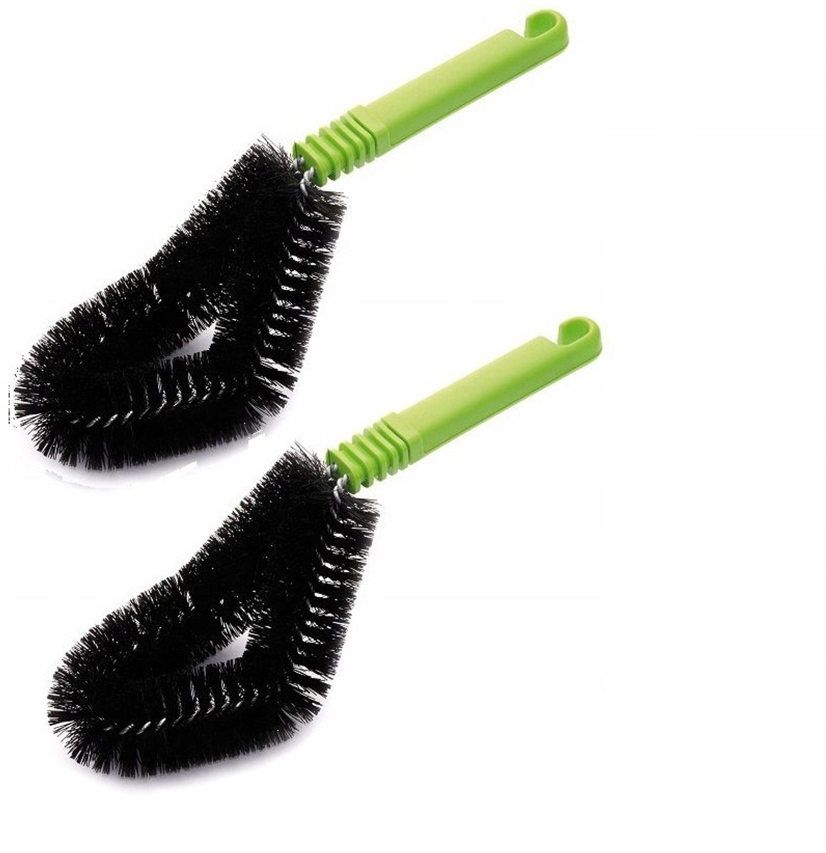 Gebogen Velgenborstel 33cm - Reiniging van Velgen en Wieldeksels