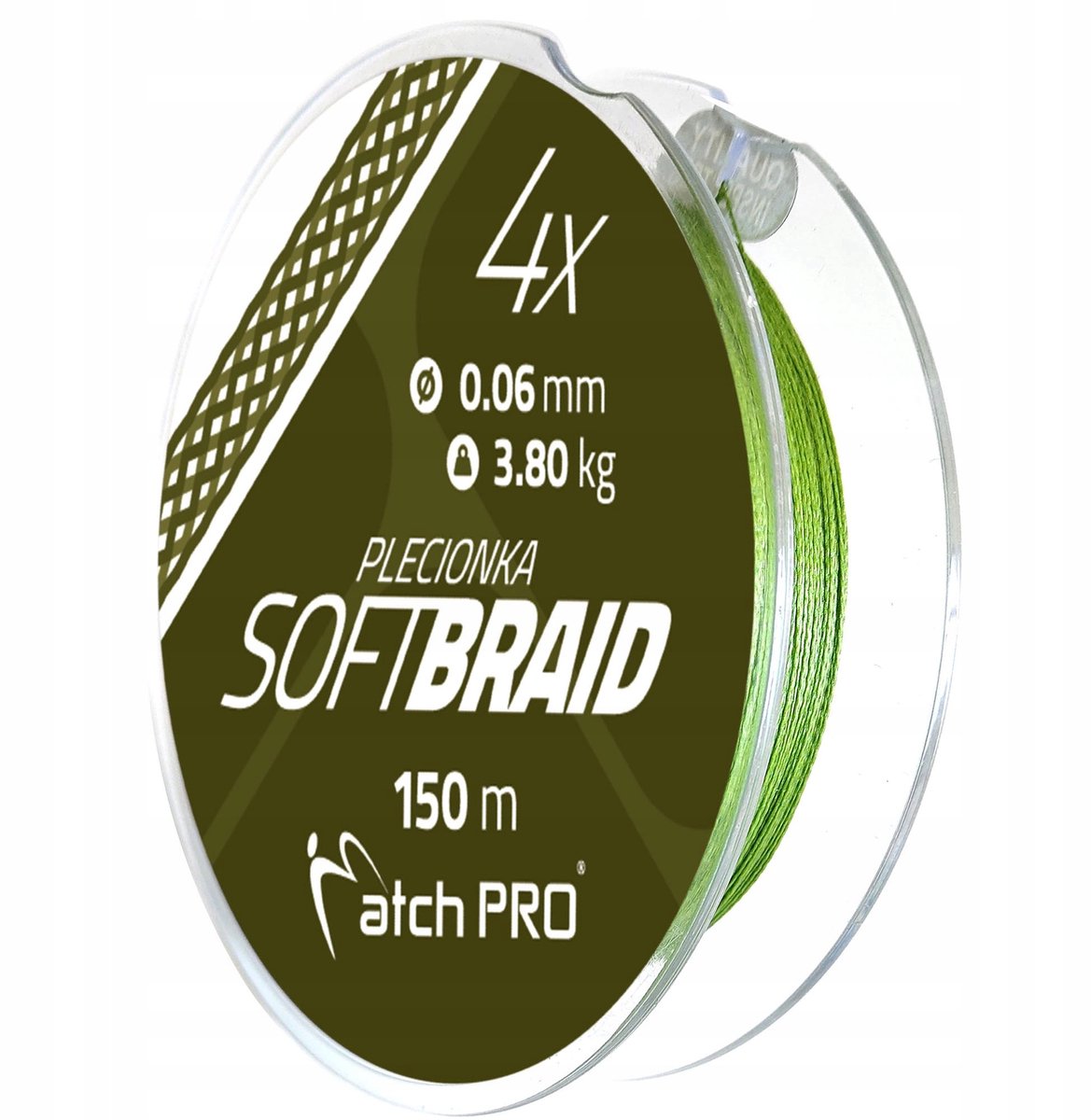 Match Pro 4x Soft Braid Vislijn 150m 0.06mm 3.80kg