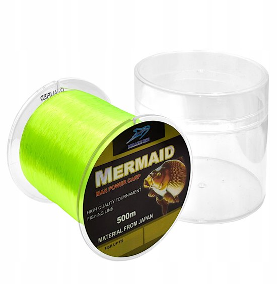 Mermaid Carp Vislijn 0,28mm 15kg 500m - Hoge Kwaliteit Visdraad — afbeelding 5