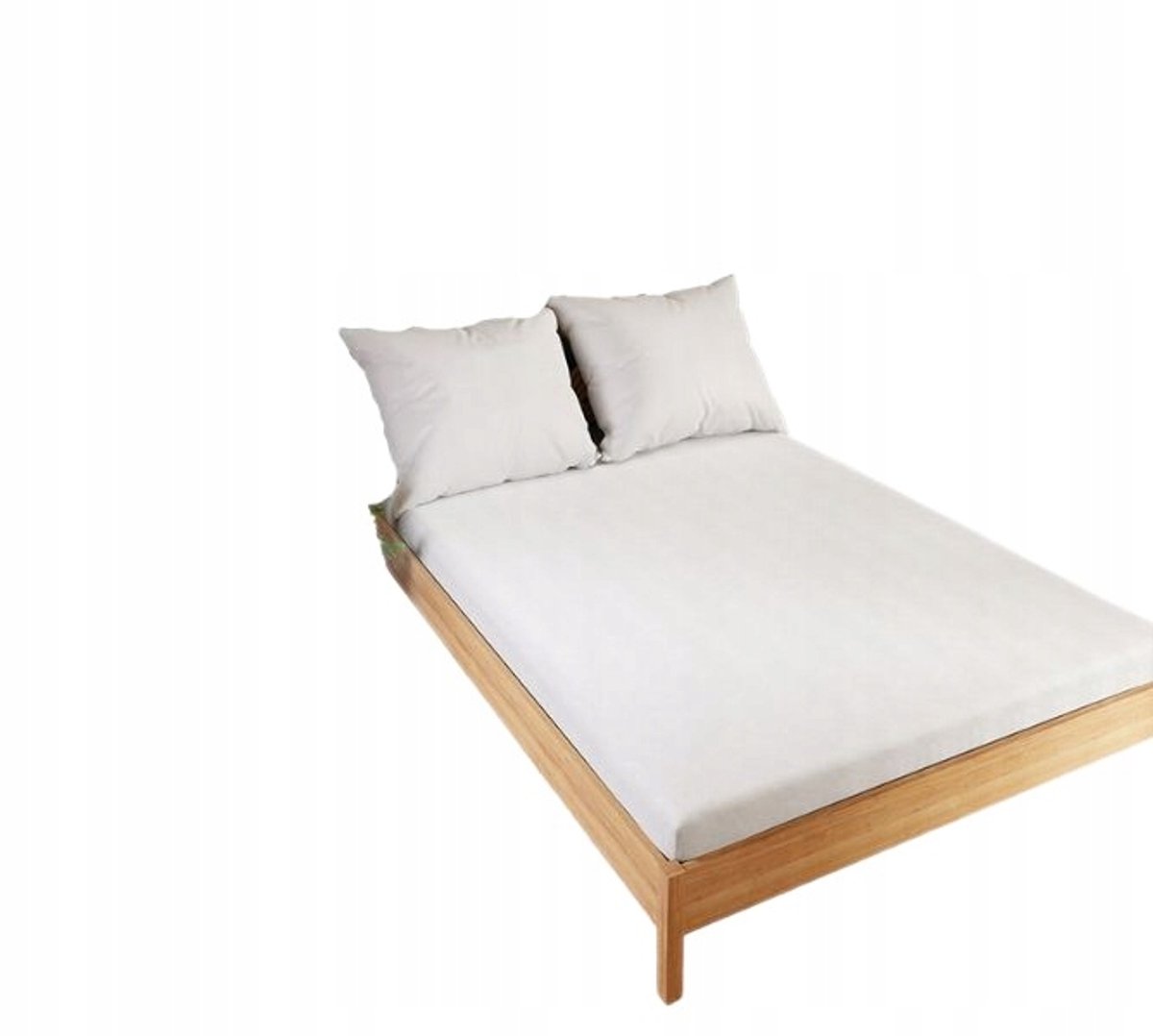 Jersey Hoeslaken 90x200cm Wit - Premium Katoen met Elastiek