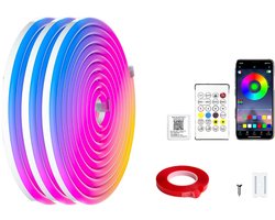 Auto Interieur Verlichting - Led Strip Auto – 6M – Met App - Wit