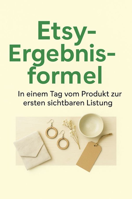 Etsy-Ergebnisformel: In einem Tag vom Produkt zur ersten sic ... - cover