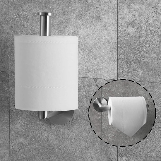 Porte-papier Emco TREND avec couvercle chromé