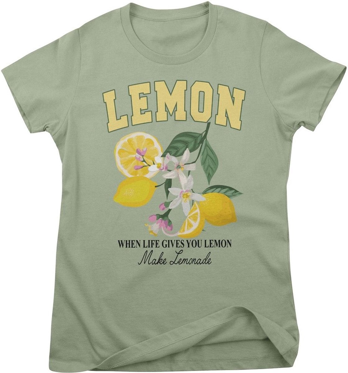 Hybris Dames-T-shirt Lem'on's Girly Tee HY-5-BC027