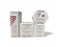 MAKARI 4 PRODUCT Set Makari Classic Body Milk - Dagcreme - Nacht Creme - Soap