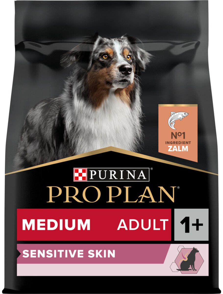 Pro Plan Pro Plan - Adult - Medium - Sensitive Skin - Zalm - 3 x 3kg