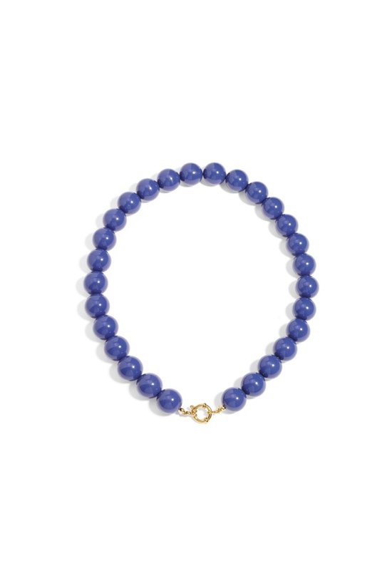 Kralenketting Colour XL - Donkerblauw