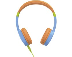 Koptelefoon kinderen met draad - Kinderkoptelefoon - Bedrade hoofdtelefoon - Veilig volume - School - Tablet - Laptop - Reizen - Muziek luisteren
