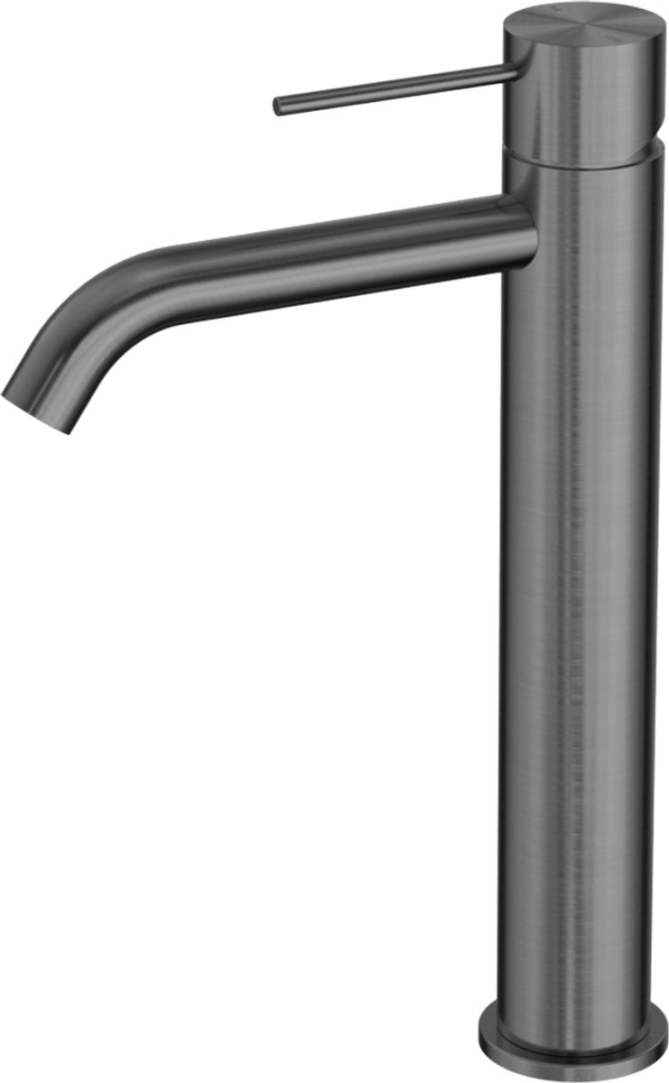 Owen & Finch Wastafelmengkraan 1-Gats Hoog Model Gun Metal PVD