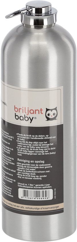 Briljant Baby Aluminium Kruik