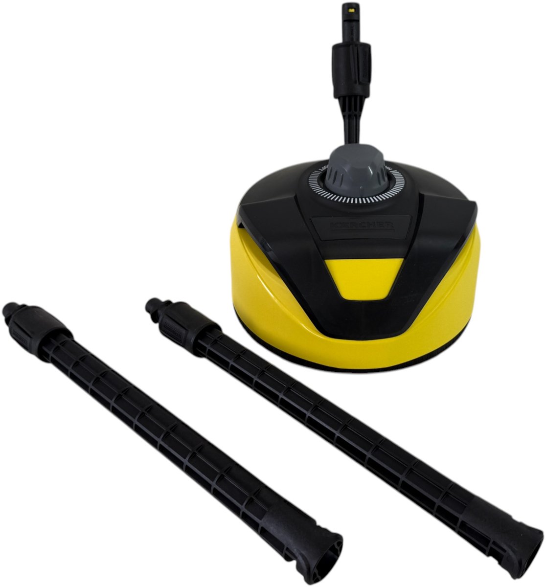 Bol.com Kärcher T-Racer T 5 oppervlaktereiniger voor hogedrukreinigers K 2 t/m K 7 - Spatbescherming - Hovercraft effect - In ho... aanbieding