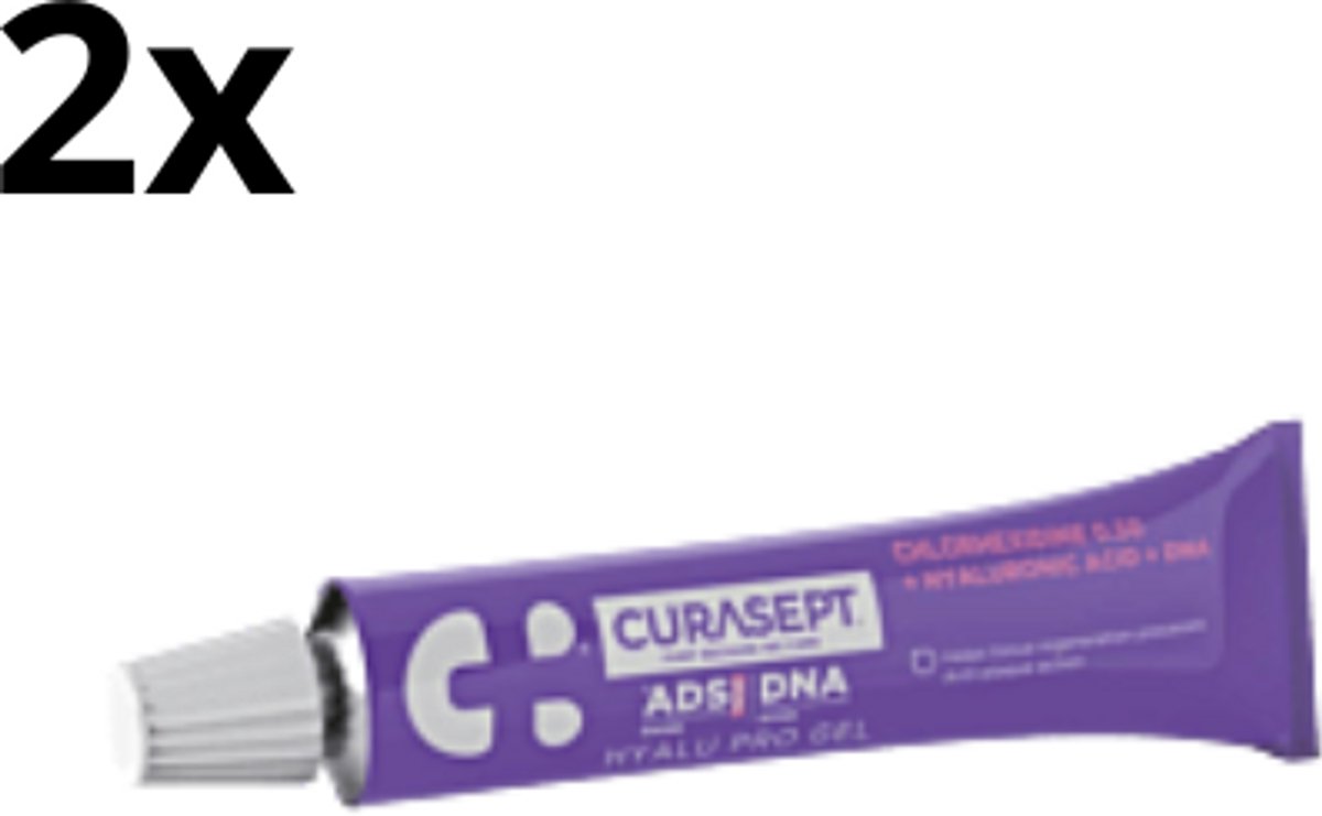 Curasept ADS DNA 350 Hyalu Pro Gel 0,5% CHX - 2 x 30 ml - Voordeelverpakking