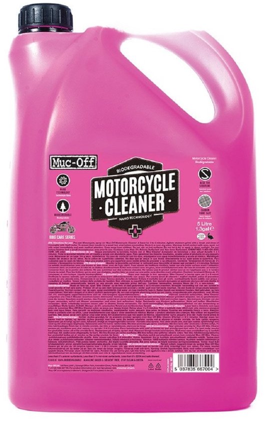 Muc-Off Nano Tech Motorcycle Bike Cleaner Fietsreiniger 5L