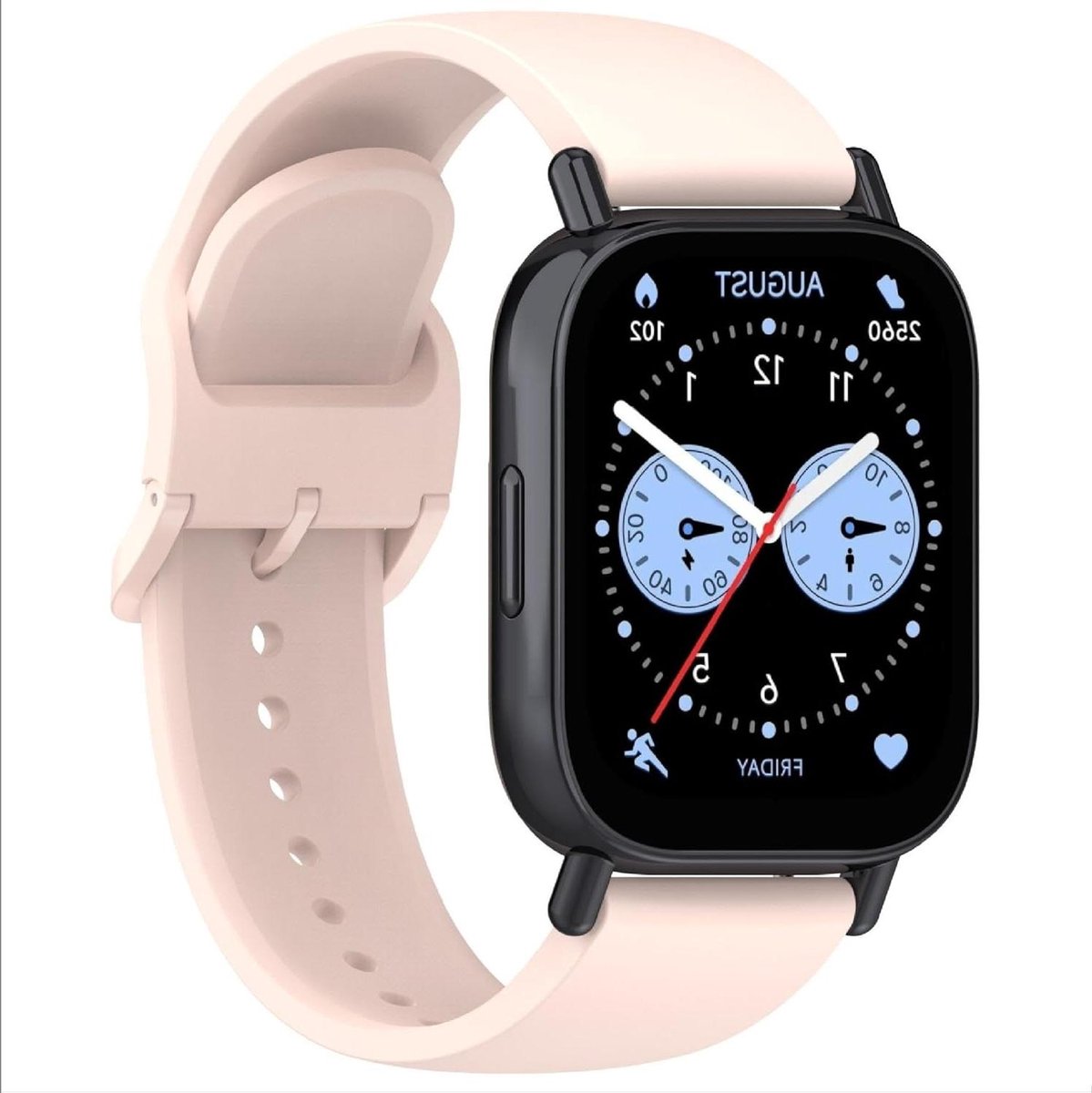 Zachte siliconen horlogeband voor Xiaomi Redmi Watch 5 Lite-Active - roze, vervanging van het bandje - slijtvast en ademend