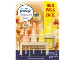 Febreze - Luchtverfrisser - Starterset - 3Volution - Golden Orchid with Lenor - 2x20ml