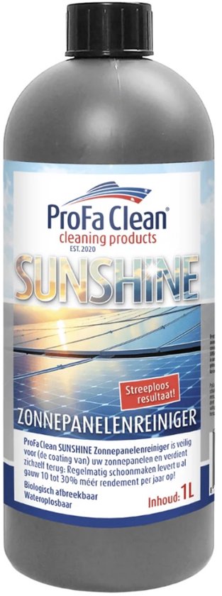 Profa Clean ProFa Clean - Zonnepanelen reiniger - Solar Panel Clean - Zonnepanelen ...