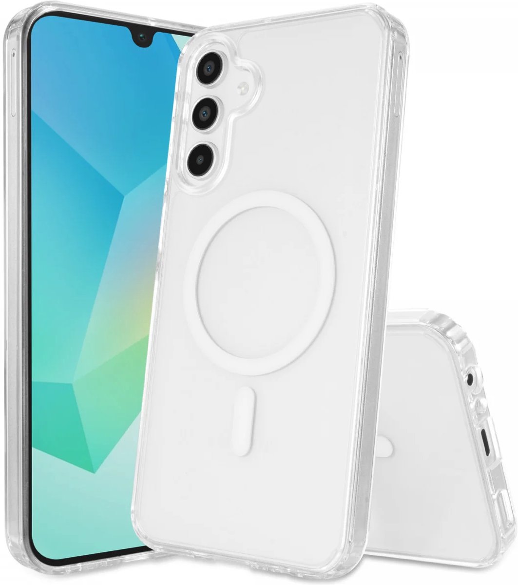 Mobile5 - Samsung Galaxy A16 - Hoesje - Transparant - Geschikt voor Magsafe