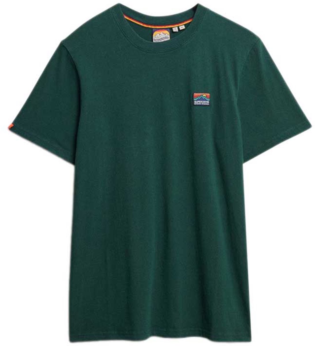 Superdry Great Outdoors T-shirt met borduursel en relaxte pasvorm Heren T-shirts Groen