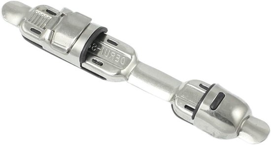 Foto: Roestvrijstalen rubberen verstelbare geared reel seat voor vissen paal duurzaam en flexibel