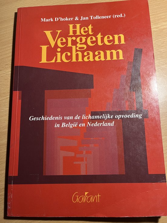 Het vergeten lichaam - cover
