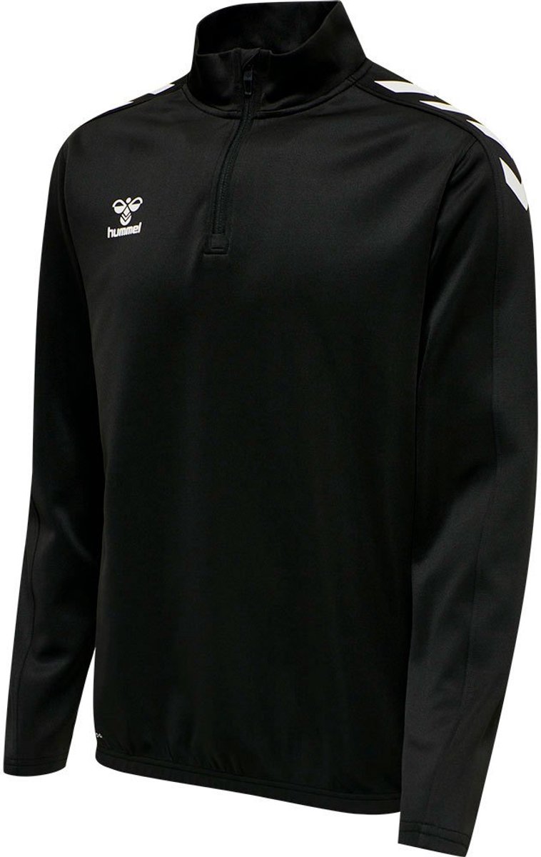 Hummel Core Xk Poly Sweatshirt Met Halve Rits Zwart XL Man,Vrouw