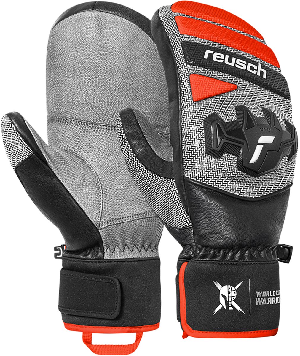 Reusch Fäustlinge Worldcup Warrior Team Mitten Zilver