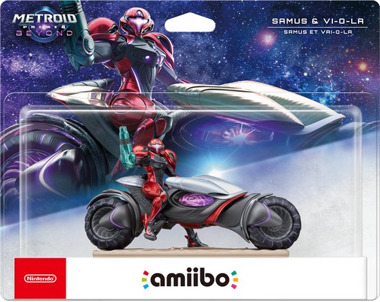 Amiibo Samus & Viola - Metroid Prime 4 - Nintendo Switch 2
