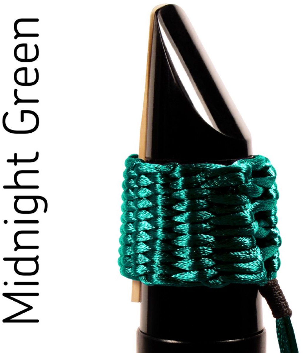 Bambú Sopraan Saxofoon/Eb Klarinet Binder Midnight Green