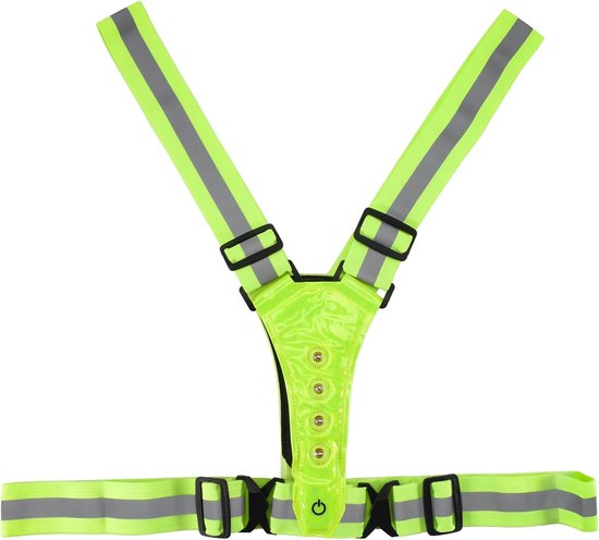 IMENGINE Hardloop hesje - LED Veiligheidsvest - Reflecterend ...