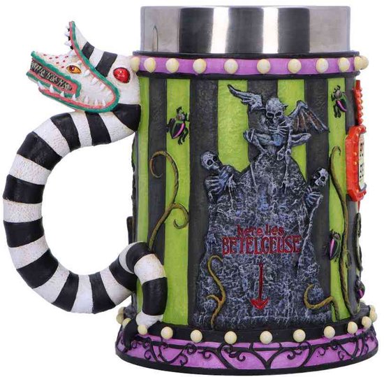 Chope à bière Beetlejuice Nemesis Now - Multicolore