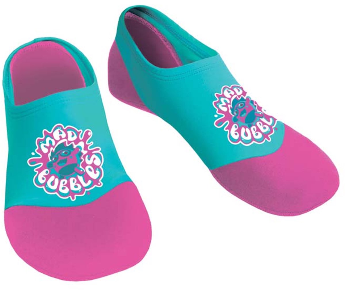 Mad Wave Splash Zwemsokken Blauw,Roze EU 32-33 Meisje