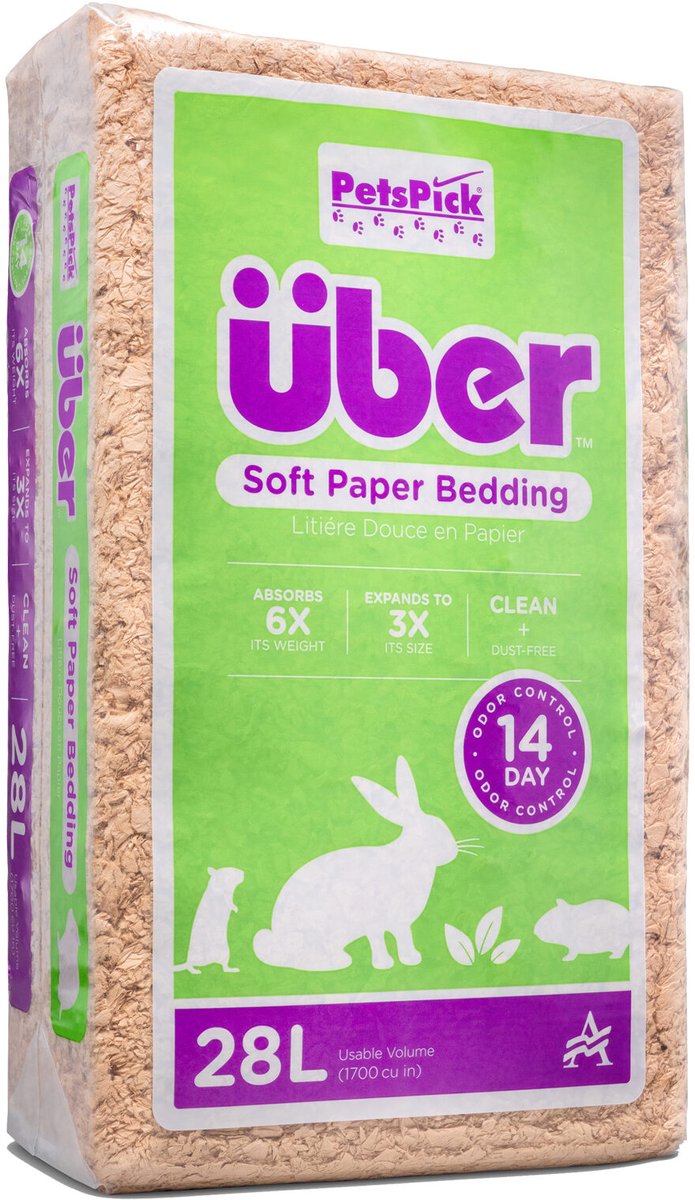 Uber Paper Bedding Natural – 56 Liter