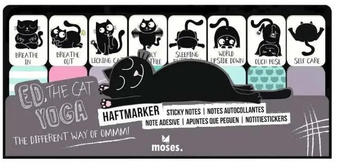 Ed the Cat Sticky Notes - Sticky Note