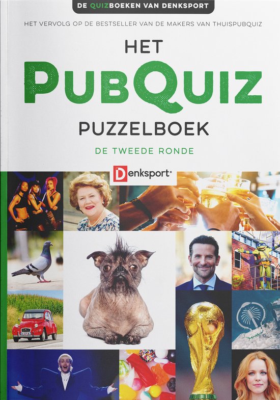 Foto: Denksport puzzelboek denksport het pubquiz puzzelboek de tweede ronde
