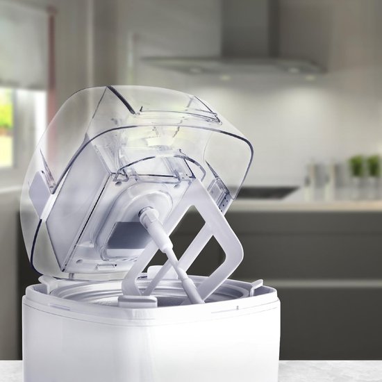 IJsmachine - IJsmaker - Softijs Machine Voor Thuis - 540 W - 1,5 L - Wit — afbeelding 4