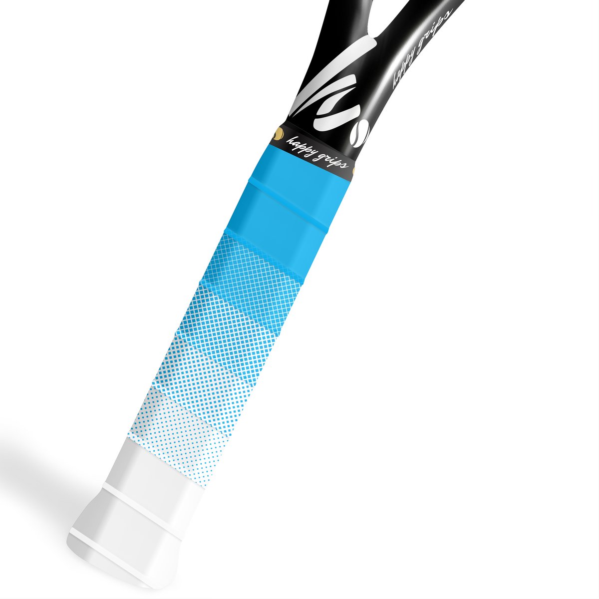 Happy Grips - Backhand Blues - Tennis- en padel overgrip