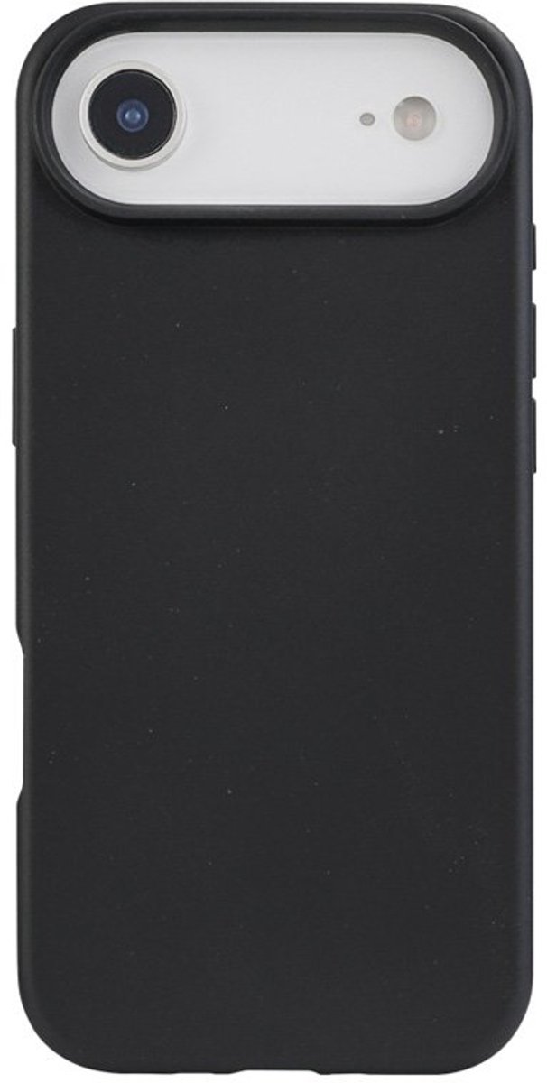 Mobiq - Flexibel Eco Hoesje geschikt voor iPhone 17 Air - zwart