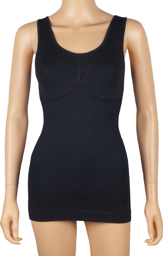 Chemise correctrice femme J&C 6408 Zwart - taille XXL / XXXL