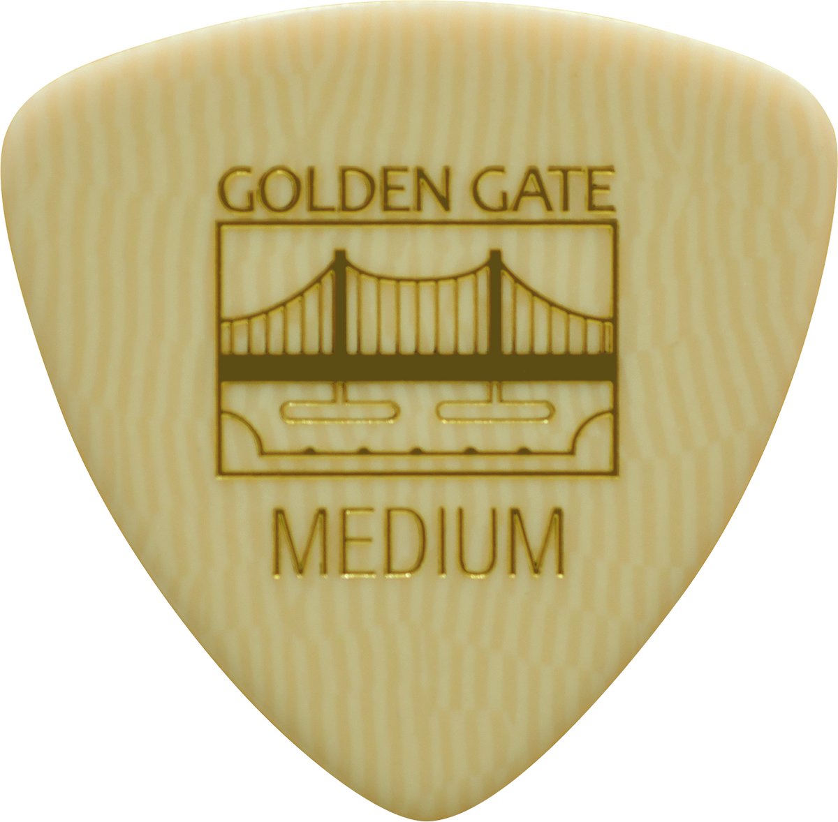 Golden Gate MP-401 Large Triangle Ivoroid - plectrum - Medium - 0.75 mm - 12-pack