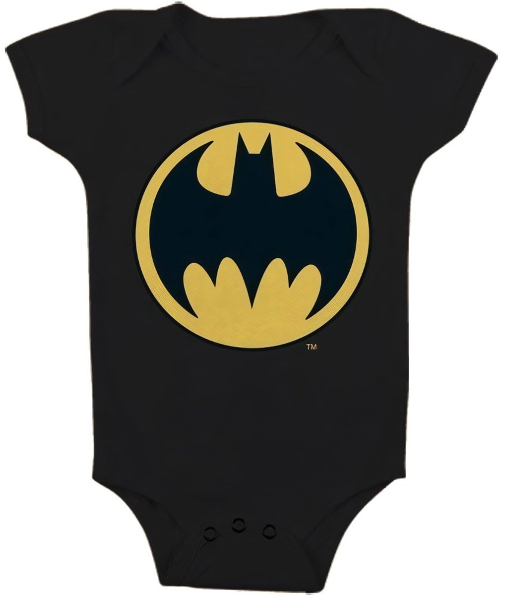 BATMAN - Baby Body Logo - Black (6 Month)