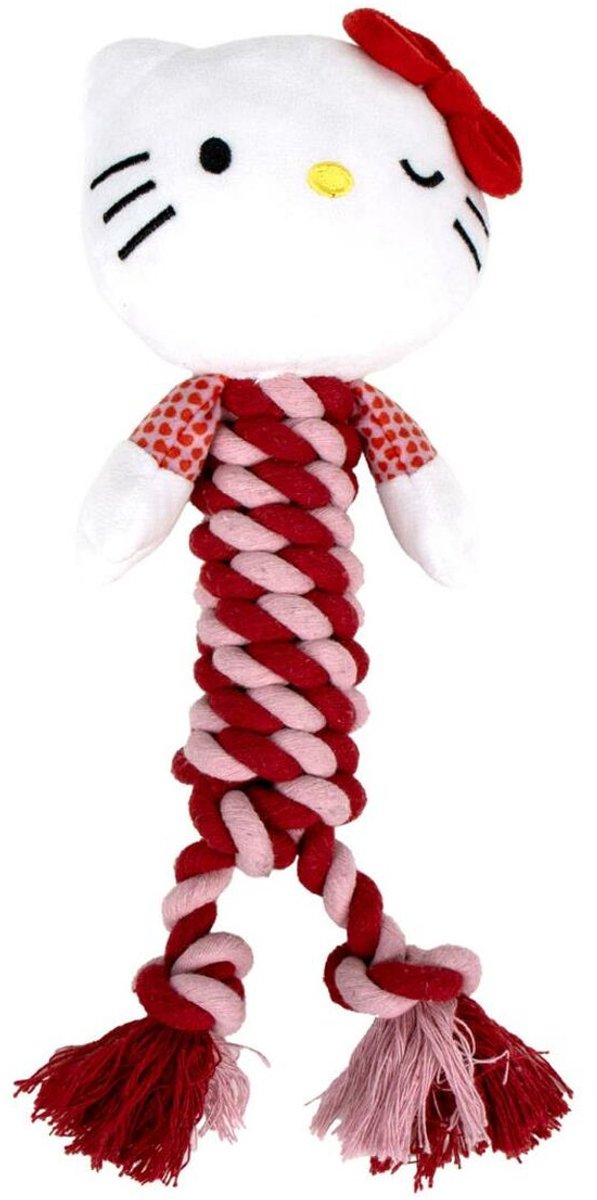 Kauwspeelgoed voor honden Hello Kitty Rood 11 x 27 x 9,5 cm