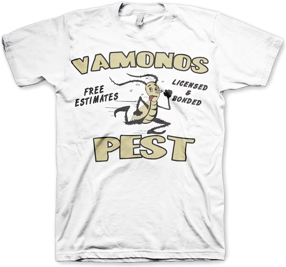 Breaking Bad Vamanos Pest T-Shirt White-S