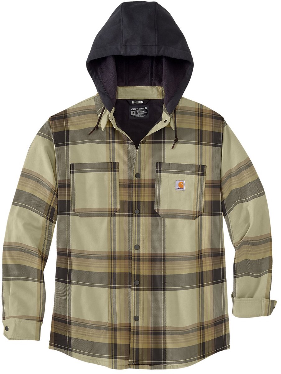 Carhartt Flannel Sherpa-lined Jas 2XL Man Bruin